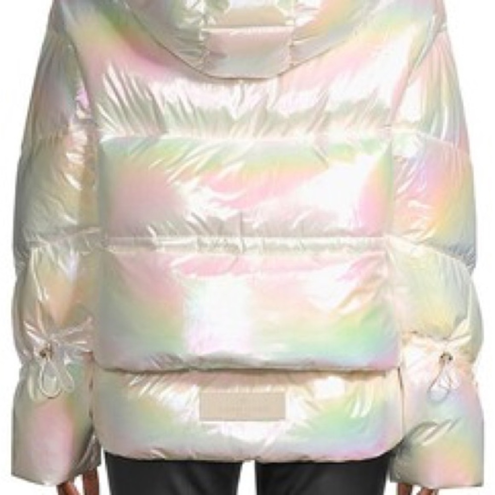 Iridescent Puffer Jacket - Picture 3 of 6